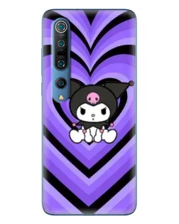 Чехол для Xiaomi Mi 10 Pro с картинкой «Kuromi и фиолетовые сердца» Чехол для Xiaomi Mi 10 Pro с картинкой «Kuromi и фиолетовые сердца»