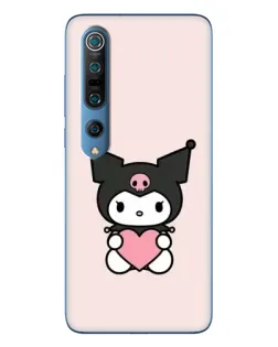 Чехол для Xiaomi Mi 10 Pro с картинкой «Kuromi и сердце» Чехол для Xiaomi Mi 10 Pro с картинкой «Kuromi и сердце»