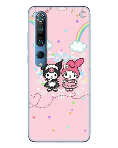 Чехол для Xiaomi Mi 10 Pro с картинкой «My Melody и Kuromi» Чехол для Xiaomi Mi 10 Pro с картинкой «My Melody и Kuromi»