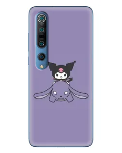 Чехол для Xiaomi Mi 10 Pro с картинкой «Kuromi на лиловом фоне» Чехол для Xiaomi Mi 10 Pro с картинкой «Kuromi на лиловом фоне»