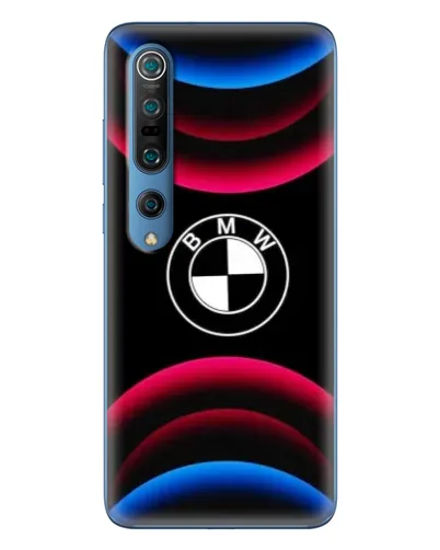 Чехол для Xiaomi Mi 10 Pro с картинкой «Логотип BMW и неоновые дуги» Чехол для Xiaomi Mi 10 Pro с картинкой «Логотип BMW и неоновые дуги»
