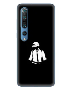 Чехол для Xiaomi Mi 10 Pro с картинкой «PUBG — белый шлем» Чехол для Xiaomi Mi 10 Pro с картинкой «PUBG — белый шлем»