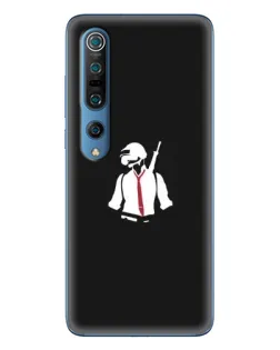 Чехол для Xiaomi Mi 10 Pro с картинкой «PUBG — силуэт воина» Чехол для Xiaomi Mi 10 Pro с картинкой «PUBG — силуэт воина»