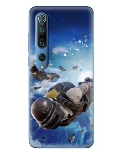 Чехол для Xiaomi Mi 10 Pro с картинкой «Десант PUBG — прыжок» Чехол для Xiaomi Mi 10 Pro с картинкой «Десант PUBG — прыжок»