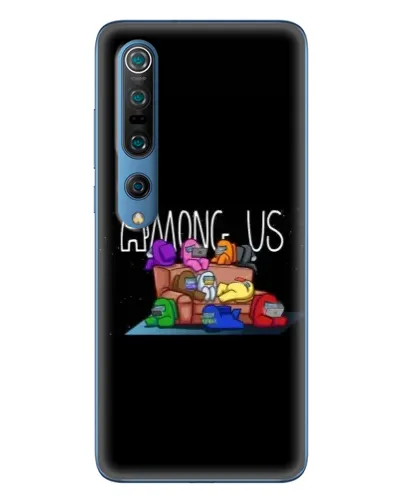 Чехол для Xiaomi Mi 10 Pro с картинкой «Логотип Among Us» Чехол для Xiaomi Mi 10 Pro с картинкой «Логотип Among Us»