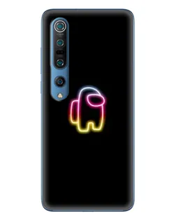 Чехол для Xiaomi Mi 10 Pro с картинкой «Among Us градиент» Чехол для Xiaomi Mi 10 Pro с картинкой «Among Us градиент»