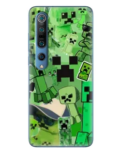Чохол для Xiaomi Mi 10 Pro з картинкою «Кріпери Minecraft» Чохол для Xiaomi Mi 10 Pro з картинкою «Кріпери Minecraft»