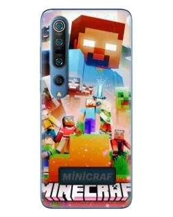 Чохол для Xiaomi Mi 10 Pro з картинкою «Minecraft герої гри» Чохол для Xiaomi Mi 10 Pro з картинкою «Minecraft герої гри»