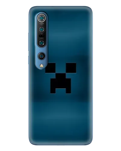 Чехол для Xiaomi Mi 10 Pro с картинкой «Крипер текстура»