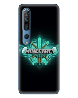 Чохол для Xiaomi Mi 10 Pro з картинкою «Minecraft Diamond лого» Чохол для Xiaomi Mi 10 Pro з картинкою «Minecraft Diamond лого»