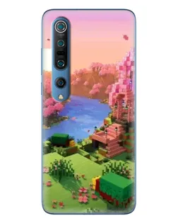 Чохол для Xiaomi Mi 10 Pro з картинкою «Рожеве дерево Minecraft» Чохол для Xiaomi Mi 10 Pro з картинкою «Рожеве дерево Minecraft»