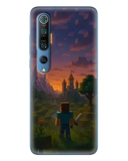Чохол для Xiaomi Mi 10 Pro з картинкою «Стів біля вежі» Чохол для Xiaomi Mi 10 Pro з картинкою «Стів біля вежі»