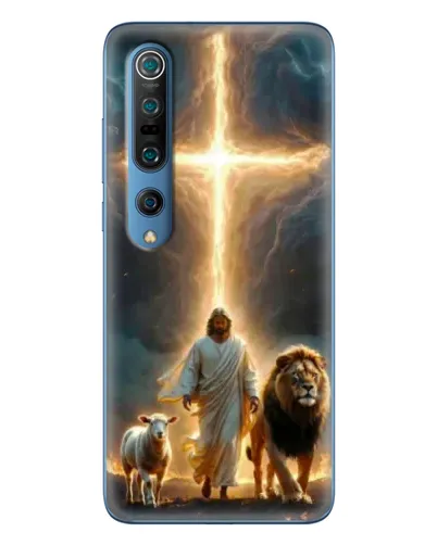 Чехол для Xiaomi Mi 10 Pro с картинкой «Лев Иуды и Свет»