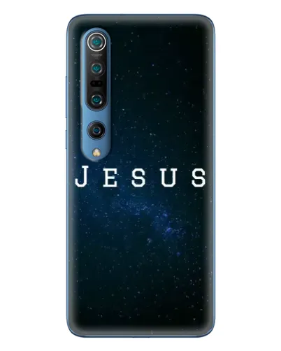 Чехол для Xiaomi Mi 10 Pro с картинкой «Звездное небо Jesus»