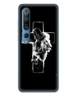 Чехол для Xiaomi Mi 10 Pro с картинкой «Сияющий крест Jesus»
