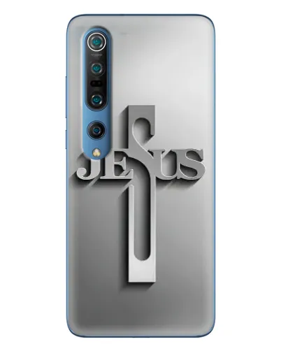 Чехол для Xiaomi Mi 10 Pro с картинкой «Металлический крест Jesus» Чехол для Xiaomi Mi 10 Pro с картинкой «Металлический крест Jesus»