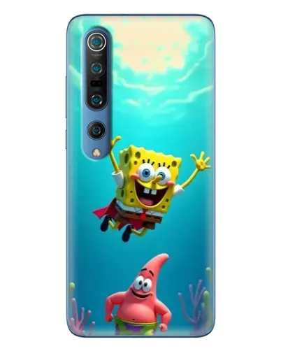 Чехол для Xiaomi Mi 10 Pro с картинкой «Спанч Боб под водой» Чехол для Xiaomi Mi 10 Pro с картинкой «Спанч Боб под водой»