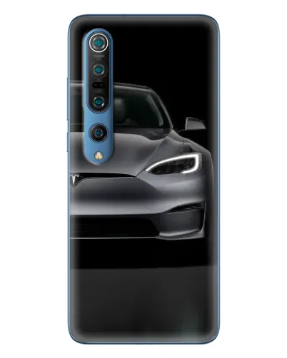 Чехол для Xiaomi Mi 10 Pro с картинкой «Tesla Model S Look»