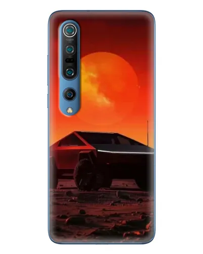 Чехол для Xiaomi Mi 10 Pro с картинкой «Cybertruck на Марсе»