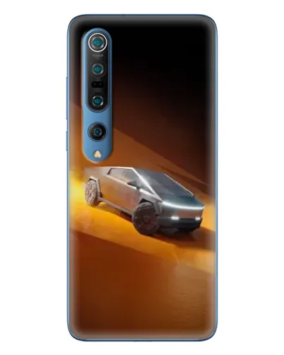 Чехол для Xiaomi Mi 10 Pro с картинкой «Cybertruck в пустыне»