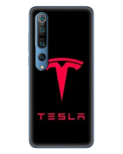 Чехол для Xiaomi Mi 10 Pro с картинкой «Tesla Red Logo» Чехол для Xiaomi Mi 10 Pro с картинкой «Tesla Red Logo»