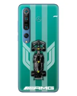 Чехол для Xiaomi Mi 10 Pro с картинкой «Mercedes AMG Petronas»