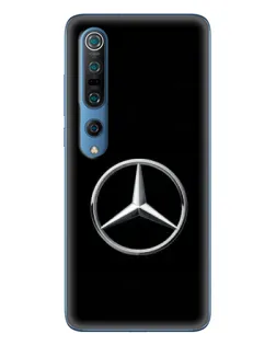 Чехол для Xiaomi Mi 10 Pro с картинкой «Mercedes классический лого»