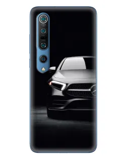 Чехол для Xiaomi Mi 10 Pro с картинкой «Свет фар Mercedes»