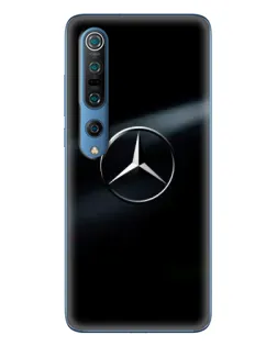 Чехол для Xiaomi Mi 10 Pro с картинкой «Mercedes на металле» Чехол для Xiaomi Mi 10 Pro с картинкой «Mercedes на металле»