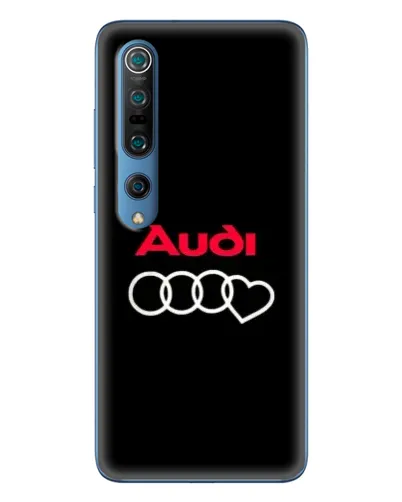 Чехол для Xiaomi Mi 10 Pro с картинкой «Логотип Audi Heart»