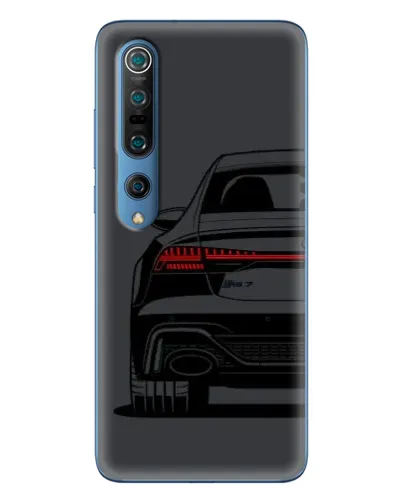 Чехол для Xiaomi Mi 10 Pro с картинкой «Задняя часть Audi — арт»