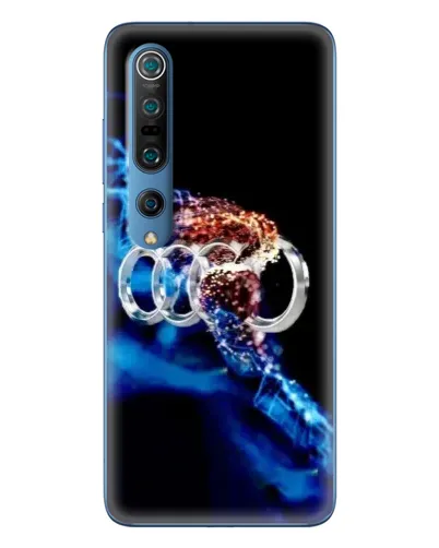 Чехол для Xiaomi Mi 10 Pro с картинкой «Энергия лого Audi»