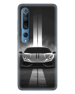 Чехол для Xiaomi Mi 10 Pro с картинкой «Lamborghini симметрия дорог» Чехол для Xiaomi Mi 10 Pro с картинкой «Lamborghini симметрия дорог»