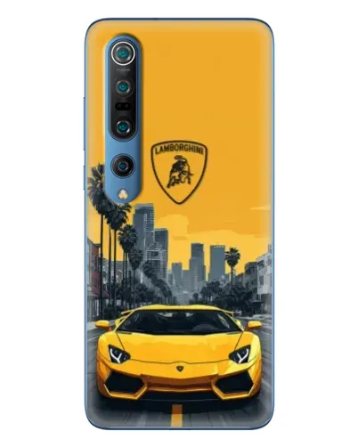 Чехол для Xiaomi Mi 10 Pro с картинкой «Желтый Lamborghini город» Чехол для Xiaomi Mi 10 Pro с картинкой «Желтый Lamborghini город»