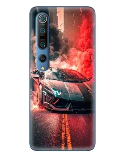 Чехол для Xiaomi Mi 10 Pro с картинкой «Lamborghini красный дым» Чехол для Xiaomi Mi 10 Pro с картинкой «Lamborghini красный дым»