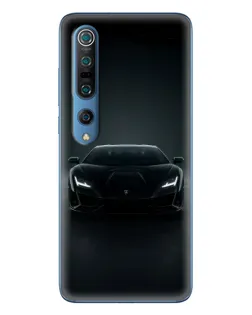 Чехол для Xiaomi Mi 10 Pro с картинкой «Черный Lamborghini Aventador» Чехол для Xiaomi Mi 10 Pro с картинкой «Черный Lamborghini Aventador»