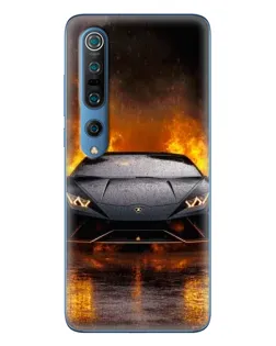 Чехол для Xiaomi Mi 10 Pro с картинкой «Lamborghini в огне» Чехол для Xiaomi Mi 10 Pro с картинкой «Lamborghini в огне»