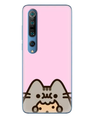Чехол для Xiaomi Mi 10 Pro с картинкой «Pusheen и печенье» Чехол для Xiaomi Mi 10 Pro с картинкой «Pusheen и печенье»