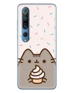 Чохол для Xiaomi Mi 10 Pro з картинкою «Пушин з кексом» Чохол для Xiaomi Mi 10 Pro з картинкою «Пушин з кексом»