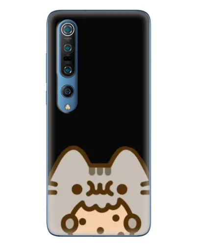Чехол для Xiaomi Mi 10 Pro с картинкой «Пушин на черном» Чехол для Xiaomi Mi 10 Pro с картинкой «Пушин на черном»