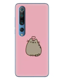 Чохол для Xiaomi Mi 10 Pro з картинкою «Pusheen серце» Чохол для Xiaomi Mi 10 Pro з картинкою «Pusheen серце»