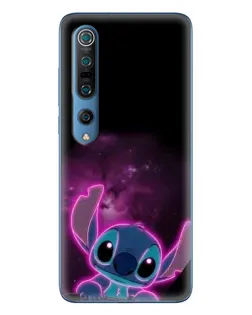 Чехол для Xiaomi Mi 10 Pro с картинкой «Неоновый Stitch» Чехол для Xiaomi Mi 10 Pro с картинкой «Неоновый Stitch»