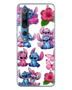 Чехол для Xiaomi Mi 10 Pro с картинкой «Стикеры Stitch и Angel» Чехол для Xiaomi Mi 10 Pro с картинкой «Стикеры Stitch и Angel»