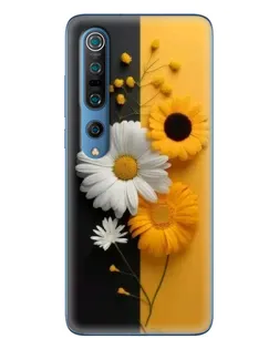 Чохол для Xiaomi Mi 10 Pro з картинкою «Соняшник та ромашка» Чохол для Xiaomi Mi 10 Pro з картинкою «Соняшник та ромашка»