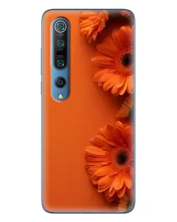 Чохол для Xiaomi Mi 10 Pro з картинкою «Помаранчеві гербери» Чохол для Xiaomi Mi 10 Pro з картинкою «Помаранчеві гербери»