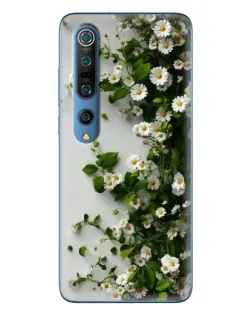 Чохол для Xiaomi Mi 10 Pro з картинкою «Гілка дрібних білих квітів» Чохол для Xiaomi Mi 10 Pro з картинкою «Гілка дрібних білих квітів»