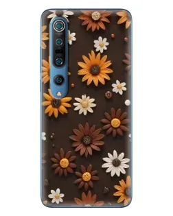 Чохол для Xiaomi Mi 10 Pro з картинкою «Візерунок з маленьких соняшників» Чохол для Xiaomi Mi 10 Pro з картинкою «Візерунок з маленьких соняшників»