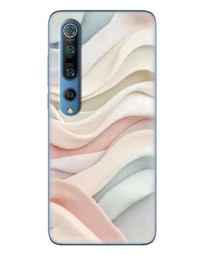 Чехол для Xiaomi Mi 10 Pro с картинкой «Пастельные нежные волны»
