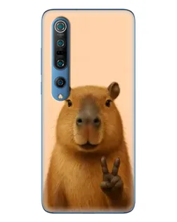 Чохол для Xiaomi Mi 10 Pro з картинкою «Капібара вікторія» Чохол для Xiaomi Mi 10 Pro з картинкою «Капібара вікторія»