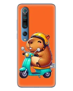 Чохол для Xiaomi Mi 10 Pro з картинкою «Капібара на скутері» Чохол для Xiaomi Mi 10 Pro з картинкою «Капібара на скутері»